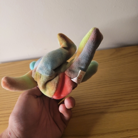 TY "Garcia" the Bear Retired Beanie Baby ERRORS RARE - MINT NEW WITH TAGS - Picture 3 of 9